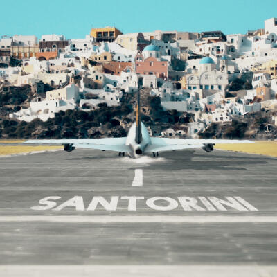 Flughafen Santorini